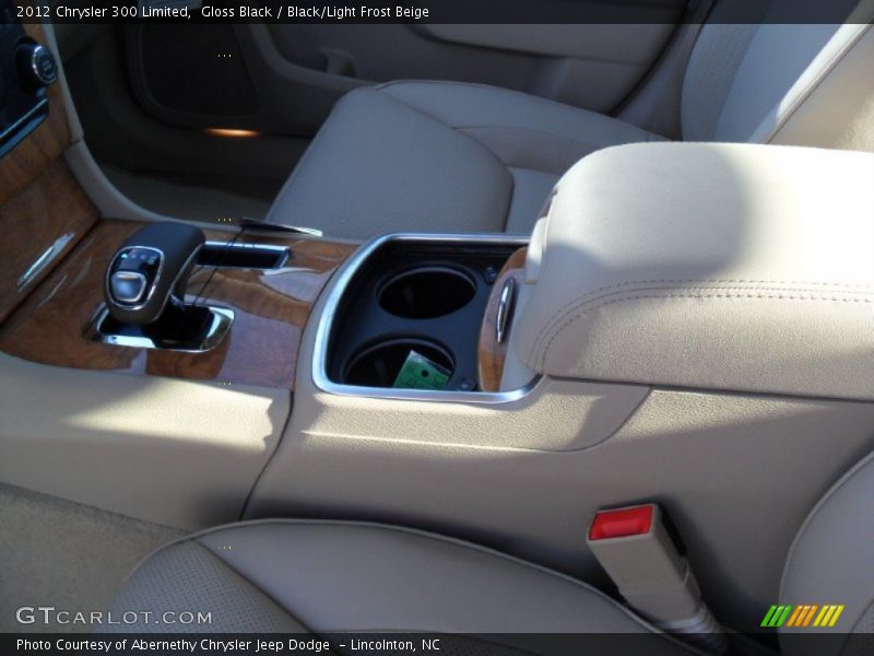 Gloss Black / Black/Light Frost Beige 2012 Chrysler 300 Limited