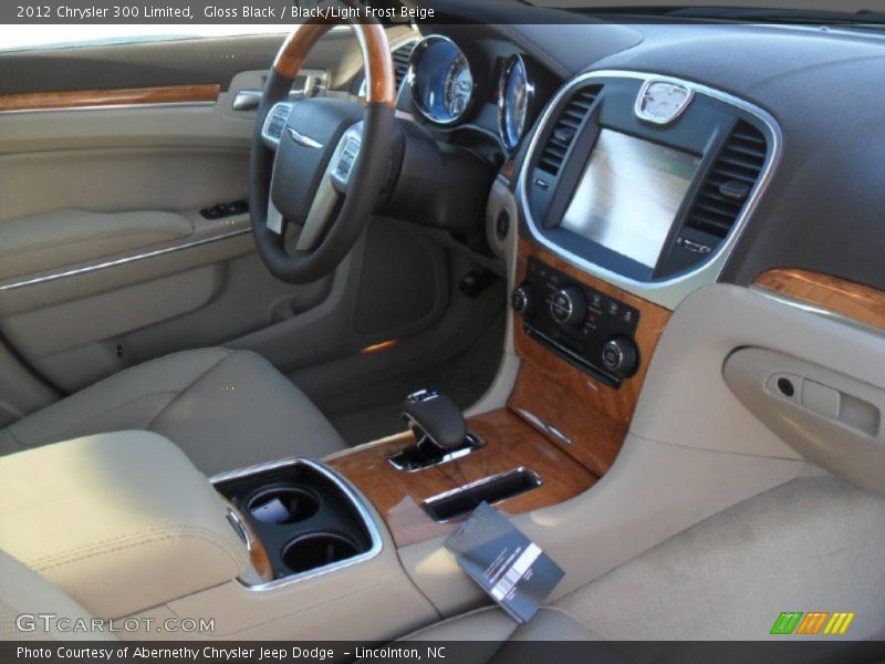 Gloss Black / Black/Light Frost Beige 2012 Chrysler 300 Limited