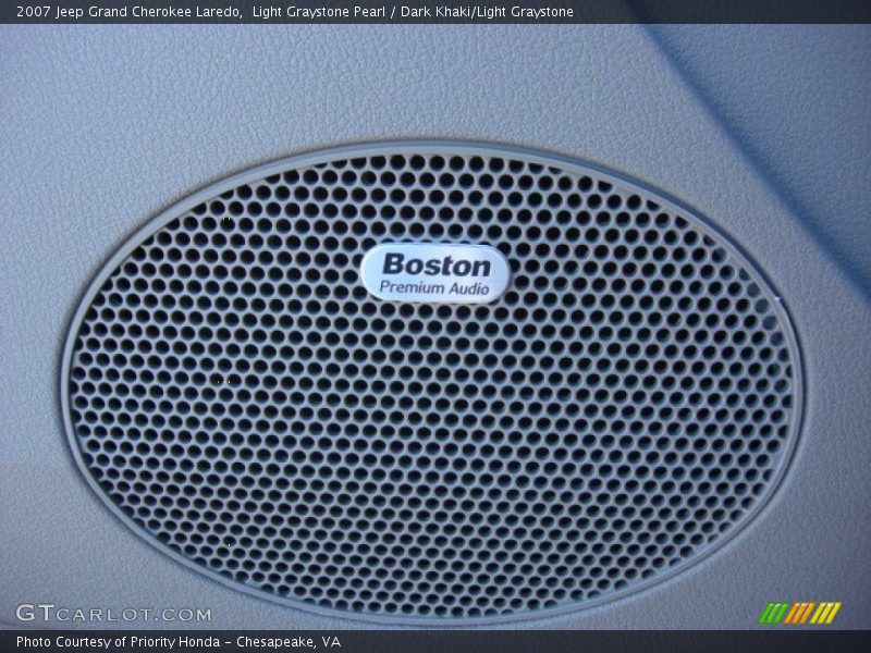 Light Graystone Pearl / Dark Khaki/Light Graystone 2007 Jeep Grand Cherokee Laredo