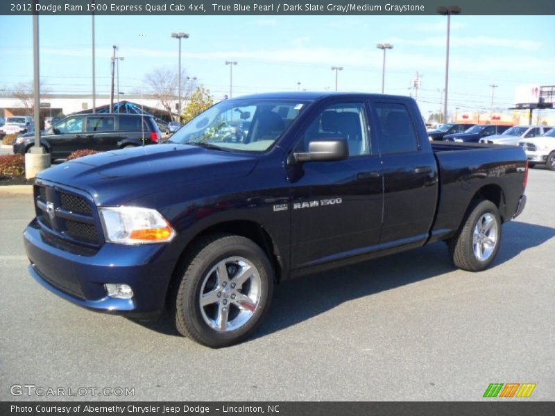 Front 3/4 View of 2012 Ram 1500 Express Quad Cab 4x4