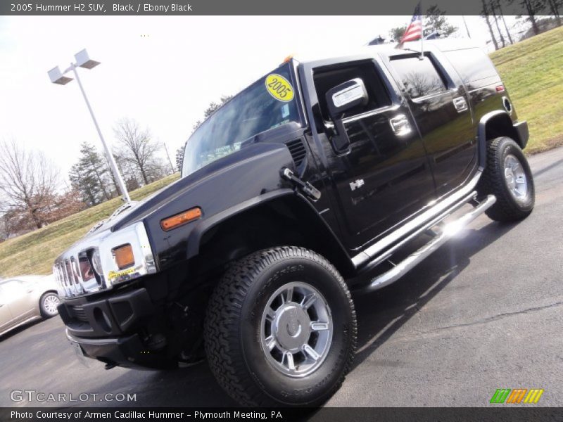 Black / Ebony Black 2005 Hummer H2 SUV