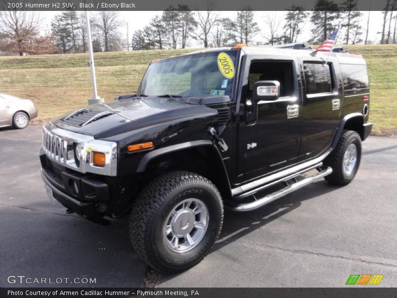 Black / Ebony Black 2005 Hummer H2 SUV