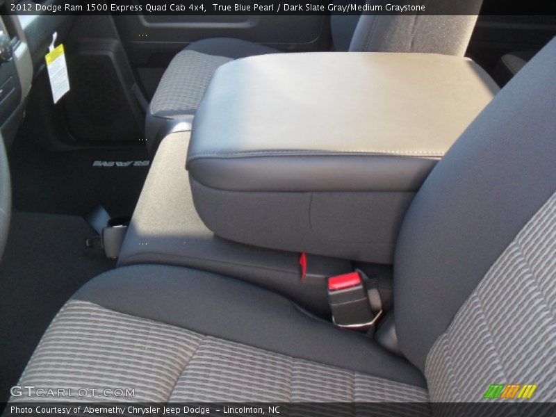 True Blue Pearl / Dark Slate Gray/Medium Graystone 2012 Dodge Ram 1500 Express Quad Cab 4x4