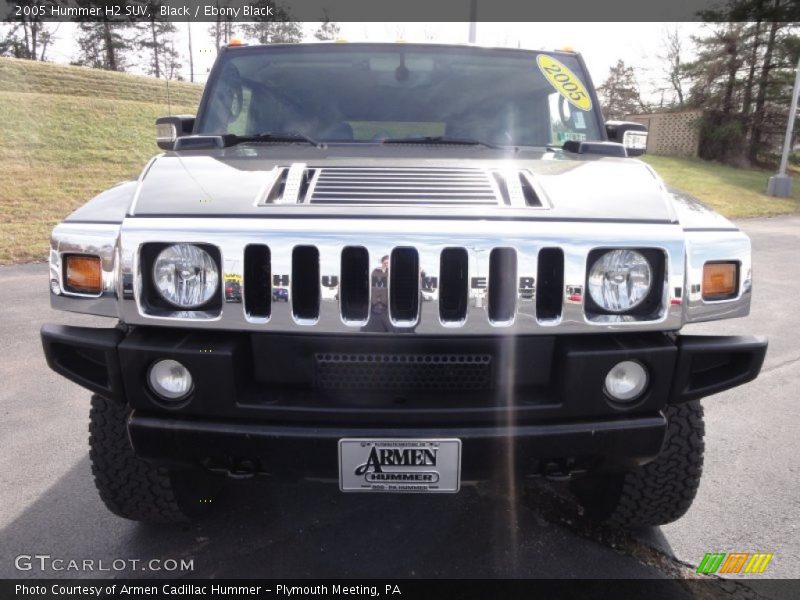 Black / Ebony Black 2005 Hummer H2 SUV