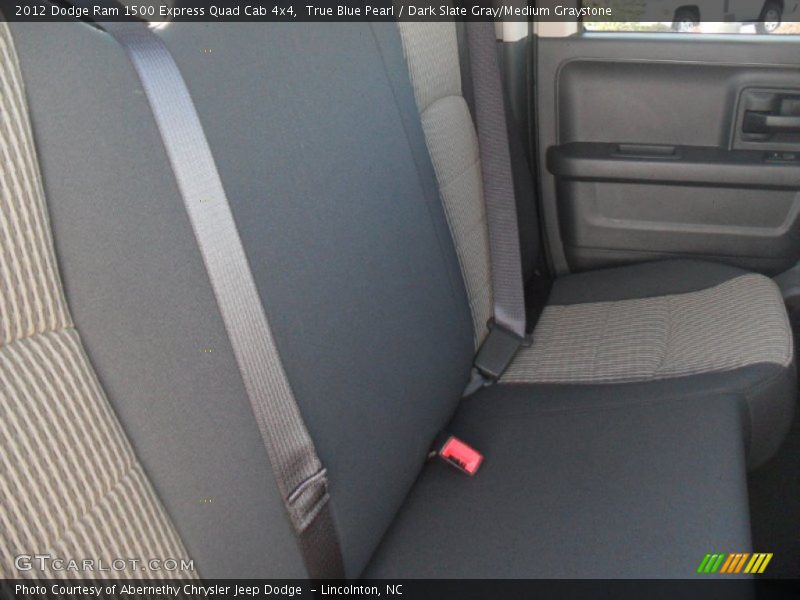 True Blue Pearl / Dark Slate Gray/Medium Graystone 2012 Dodge Ram 1500 Express Quad Cab 4x4