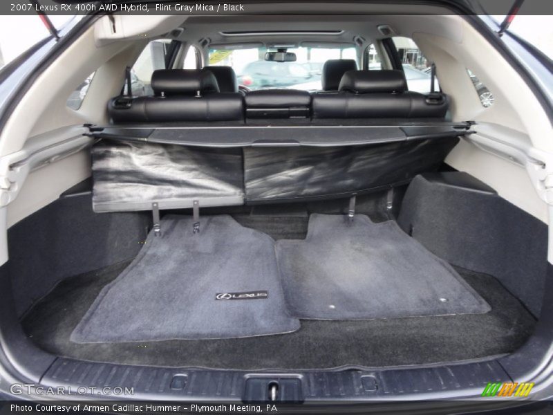 Flint Gray Mica / Black 2007 Lexus RX 400h AWD Hybrid