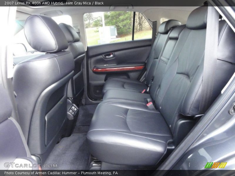 Flint Gray Mica / Black 2007 Lexus RX 400h AWD Hybrid