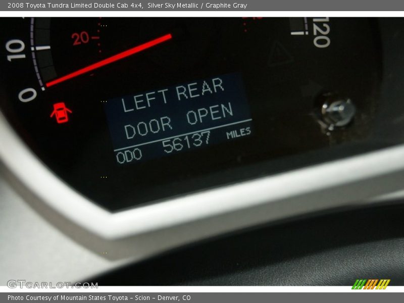 Silver Sky Metallic / Graphite Gray 2008 Toyota Tundra Limited Double Cab 4x4