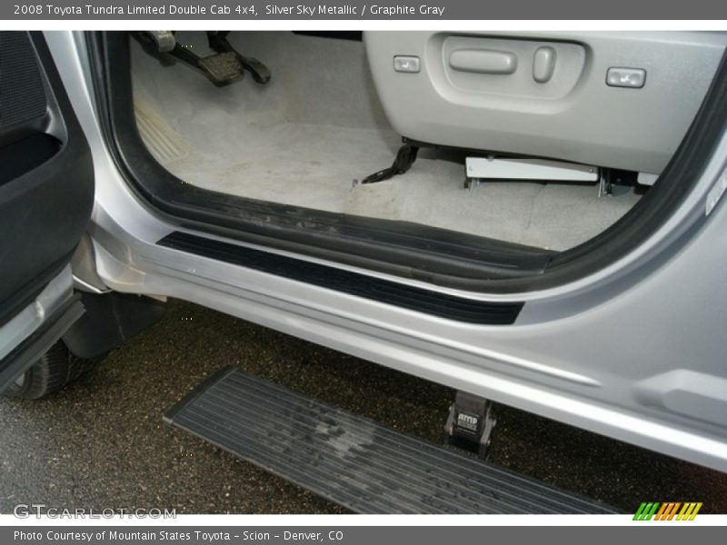Silver Sky Metallic / Graphite Gray 2008 Toyota Tundra Limited Double Cab 4x4