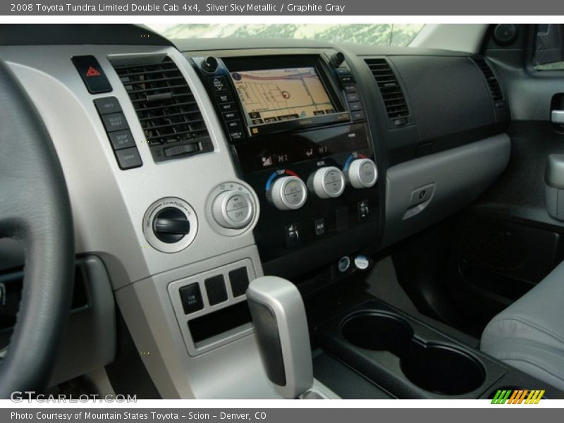 Silver Sky Metallic / Graphite Gray 2008 Toyota Tundra Limited Double Cab 4x4
