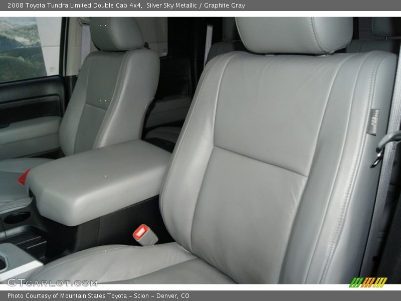 Silver Sky Metallic / Graphite Gray 2008 Toyota Tundra Limited Double Cab 4x4