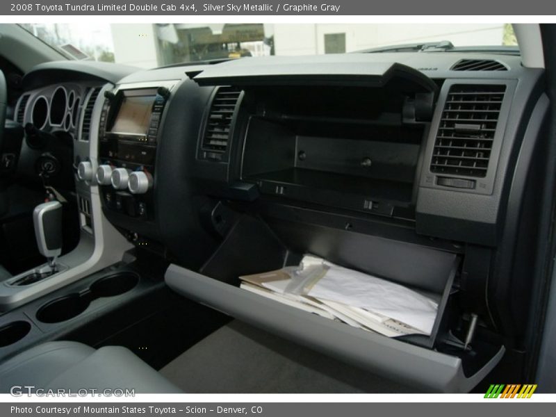 Silver Sky Metallic / Graphite Gray 2008 Toyota Tundra Limited Double Cab 4x4