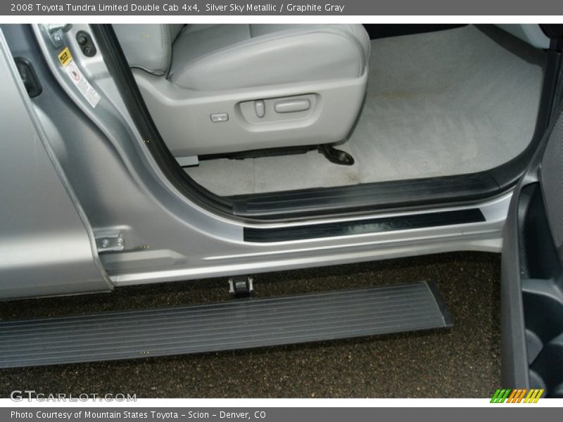 Silver Sky Metallic / Graphite Gray 2008 Toyota Tundra Limited Double Cab 4x4