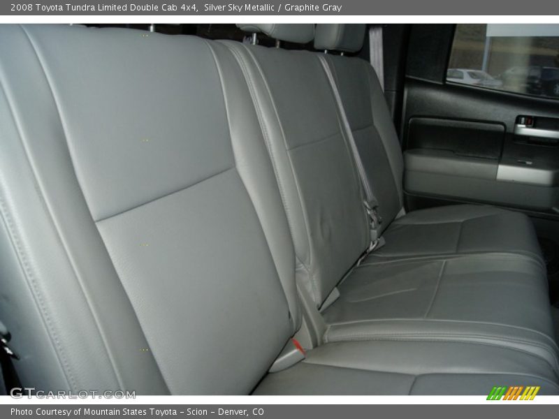 Silver Sky Metallic / Graphite Gray 2008 Toyota Tundra Limited Double Cab 4x4