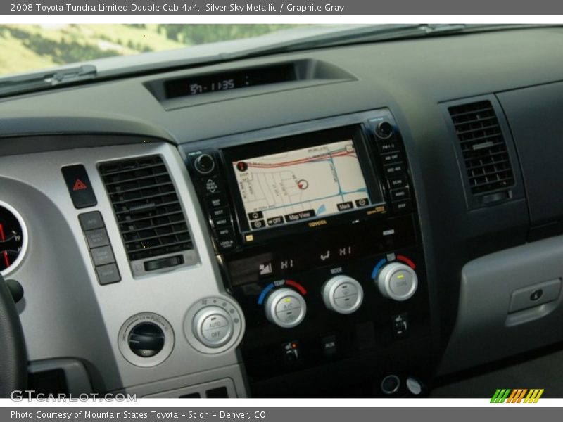 Silver Sky Metallic / Graphite Gray 2008 Toyota Tundra Limited Double Cab 4x4