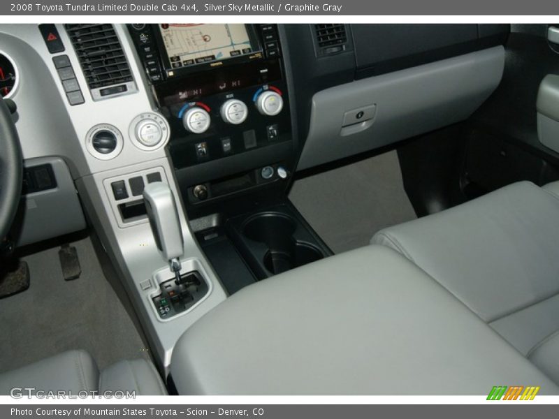 Silver Sky Metallic / Graphite Gray 2008 Toyota Tundra Limited Double Cab 4x4