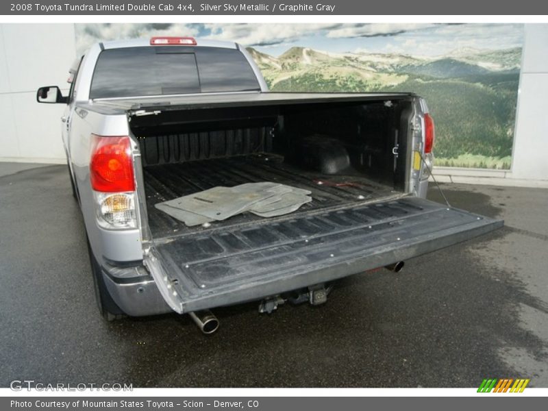 Silver Sky Metallic / Graphite Gray 2008 Toyota Tundra Limited Double Cab 4x4