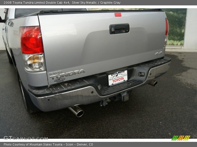 Silver Sky Metallic / Graphite Gray 2008 Toyota Tundra Limited Double Cab 4x4