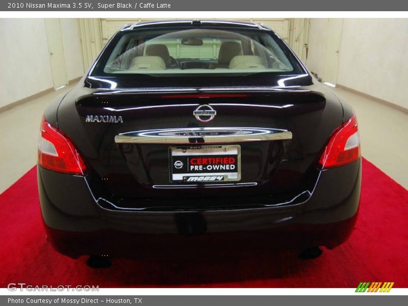 Super Black / Caffe Latte 2010 Nissan Maxima 3.5 SV
