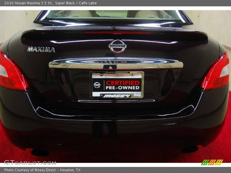 Super Black / Caffe Latte 2010 Nissan Maxima 3.5 SV