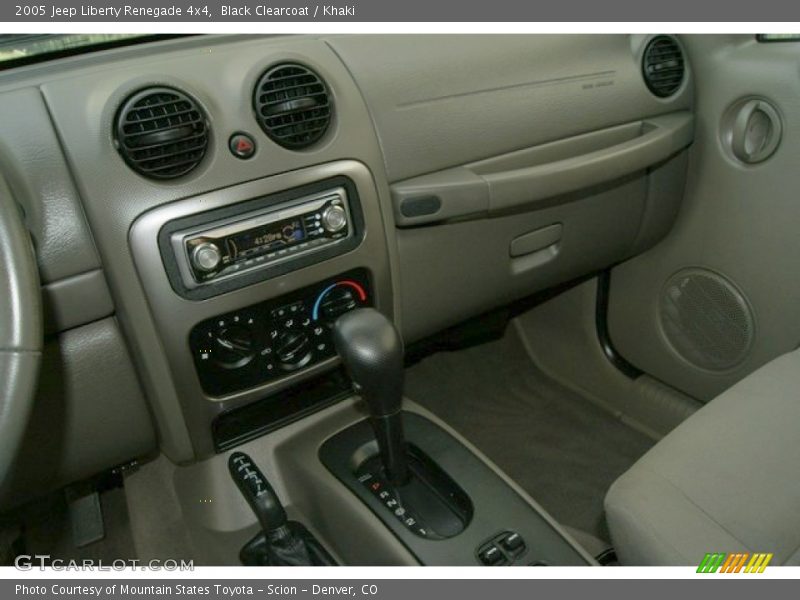 Black Clearcoat / Khaki 2005 Jeep Liberty Renegade 4x4