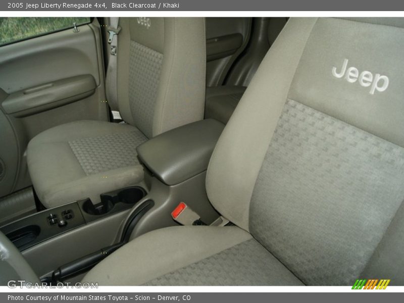 Black Clearcoat / Khaki 2005 Jeep Liberty Renegade 4x4