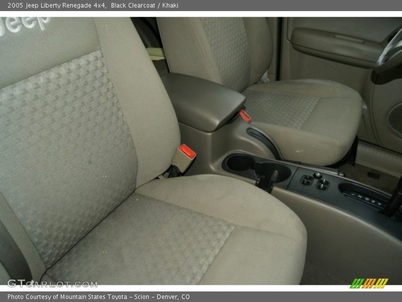Black Clearcoat / Khaki 2005 Jeep Liberty Renegade 4x4
