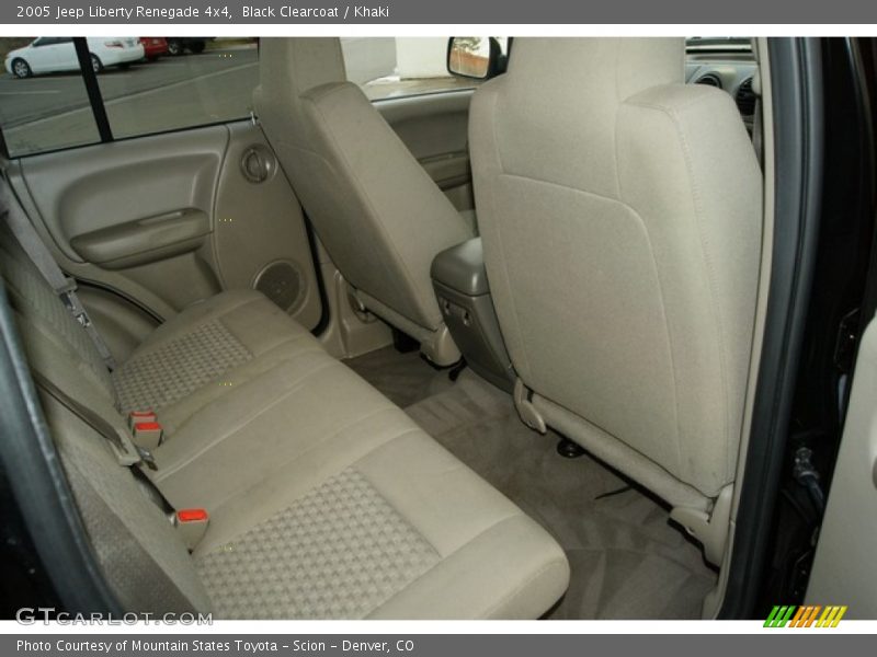 Black Clearcoat / Khaki 2005 Jeep Liberty Renegade 4x4