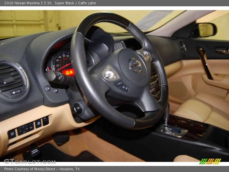 Super Black / Caffe Latte 2010 Nissan Maxima 3.5 SV