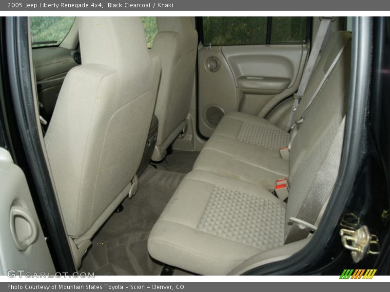 Black Clearcoat / Khaki 2005 Jeep Liberty Renegade 4x4