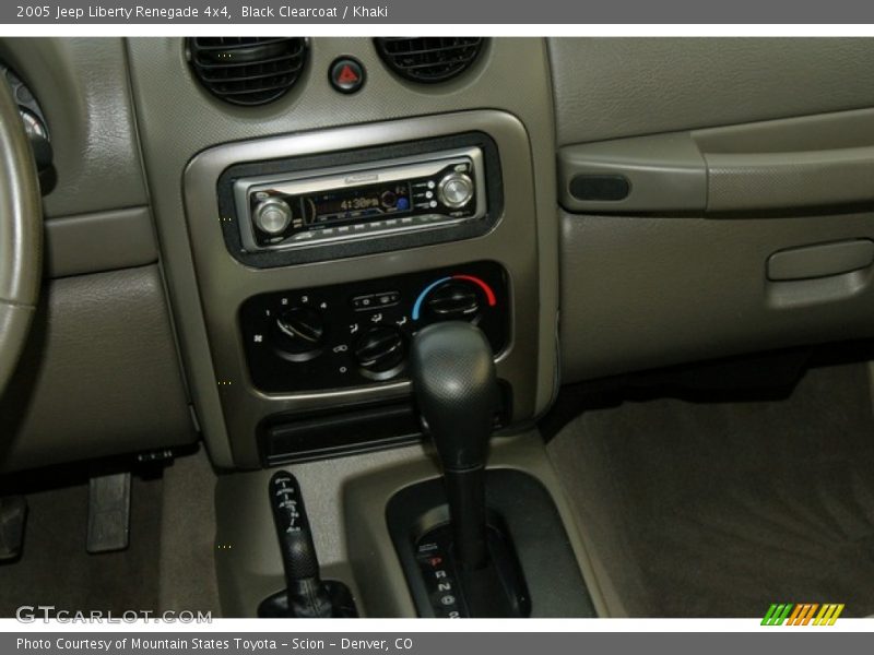 Black Clearcoat / Khaki 2005 Jeep Liberty Renegade 4x4