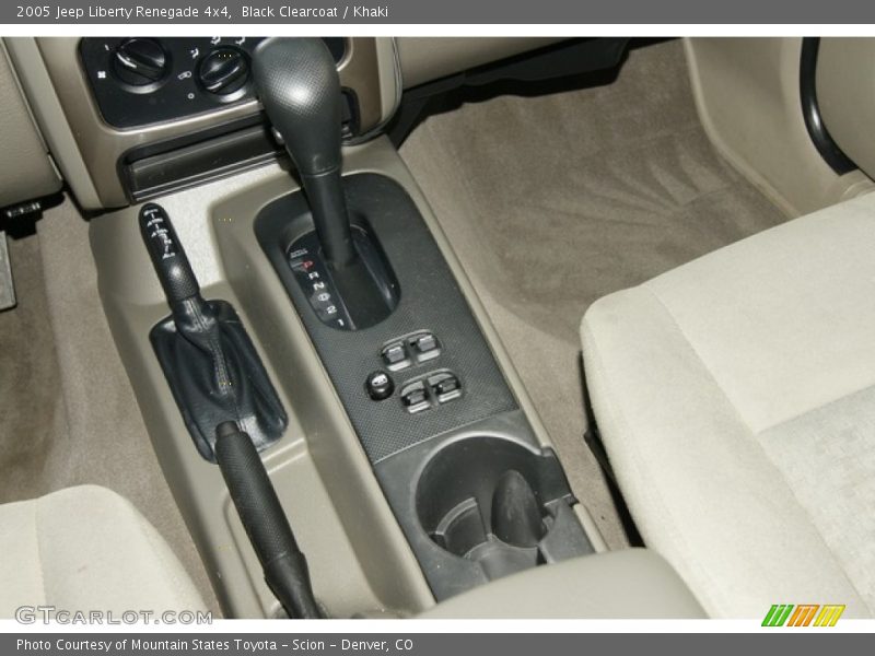 Black Clearcoat / Khaki 2005 Jeep Liberty Renegade 4x4