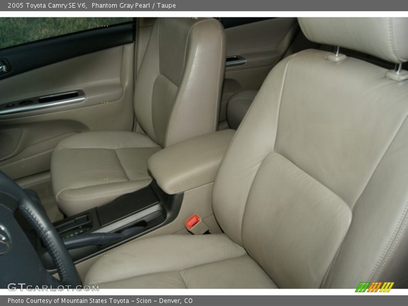 Phantom Gray Pearl / Taupe 2005 Toyota Camry SE V6
