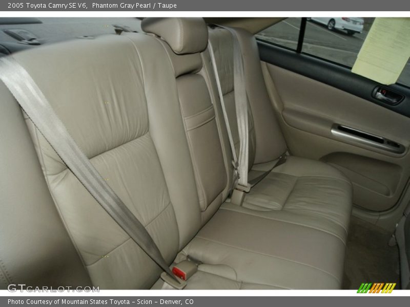 Phantom Gray Pearl / Taupe 2005 Toyota Camry SE V6