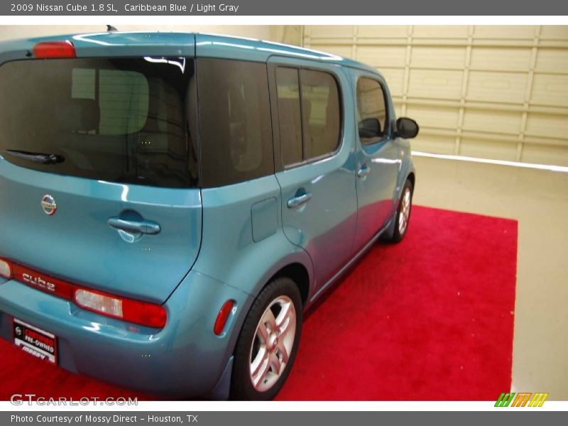 Caribbean Blue / Light Gray 2009 Nissan Cube 1.8 SL