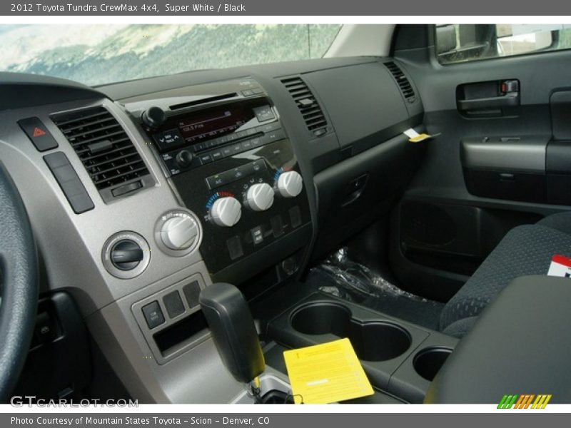 Super White / Black 2012 Toyota Tundra CrewMax 4x4