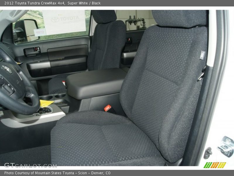 Super White / Black 2012 Toyota Tundra CrewMax 4x4