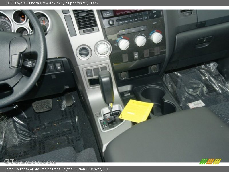 Super White / Black 2012 Toyota Tundra CrewMax 4x4