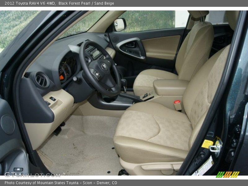  2012 RAV4 V6 4WD Sand Beige Interior