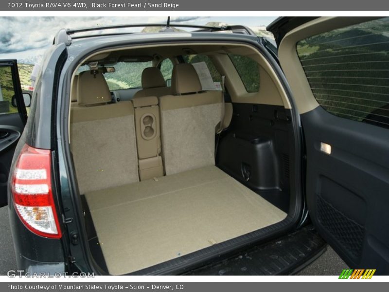 Black Forest Pearl / Sand Beige 2012 Toyota RAV4 V6 4WD