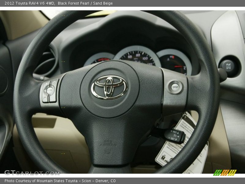 Black Forest Pearl / Sand Beige 2012 Toyota RAV4 V6 4WD
