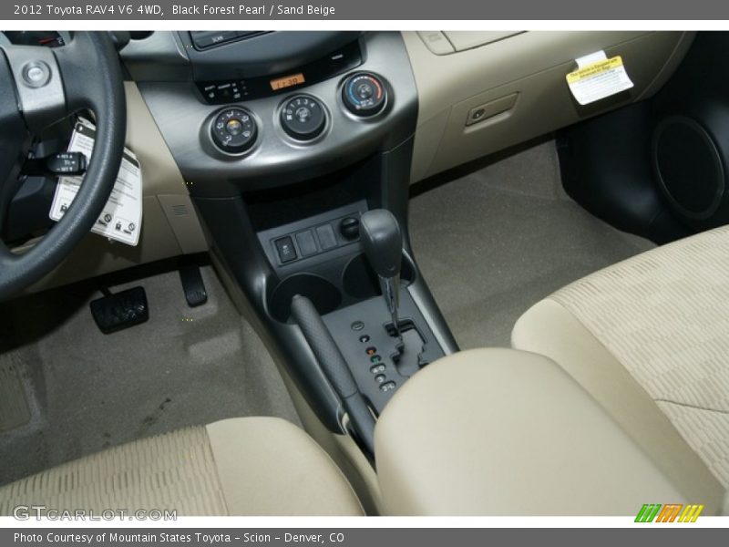 Black Forest Pearl / Sand Beige 2012 Toyota RAV4 V6 4WD