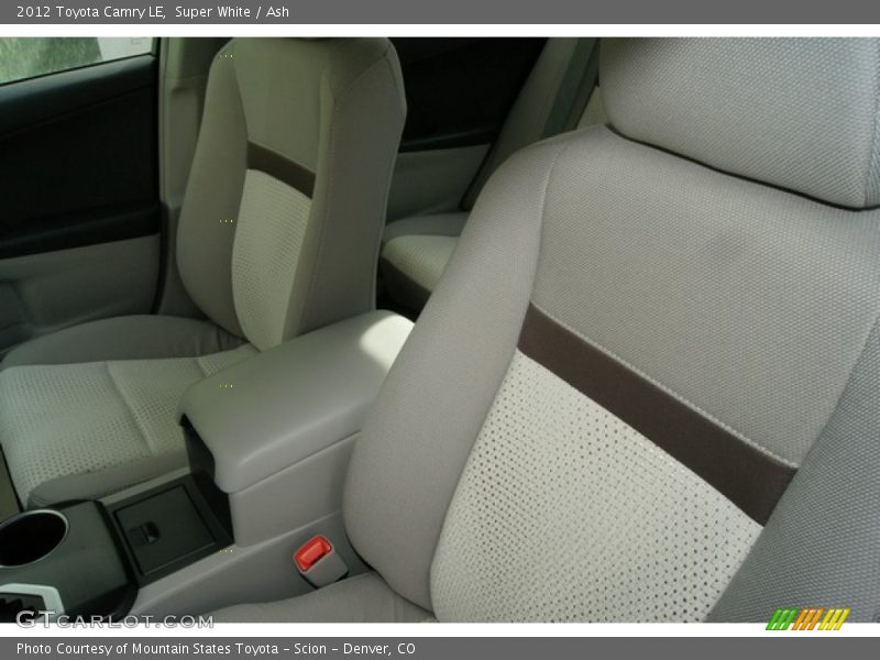 Super White / Ash 2012 Toyota Camry LE