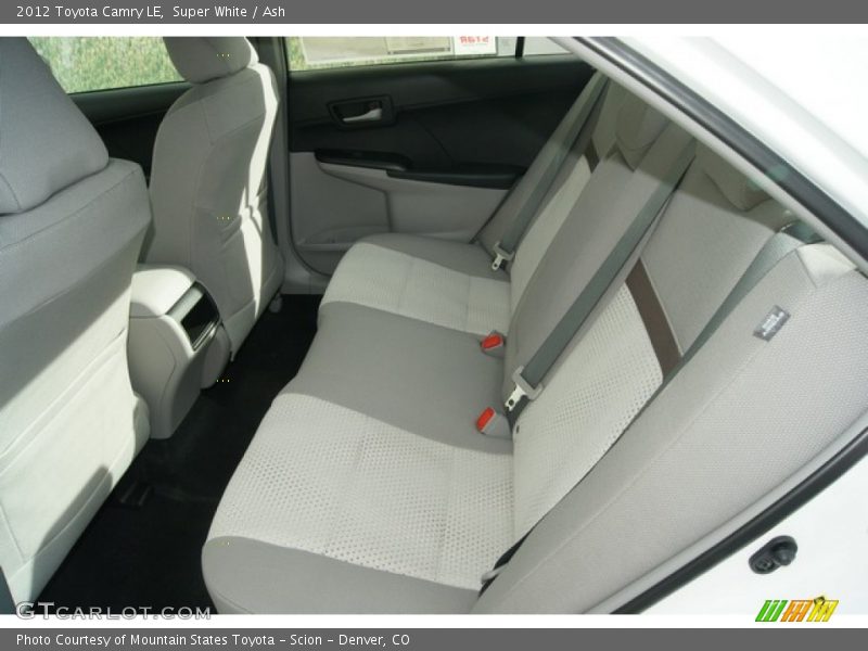 Super White / Ash 2012 Toyota Camry LE
