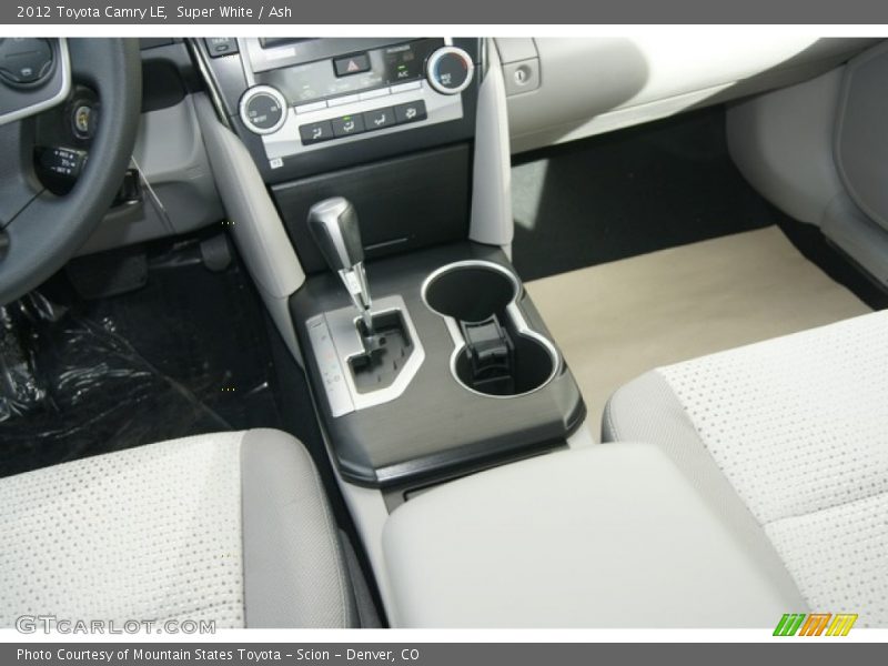 Super White / Ash 2012 Toyota Camry LE