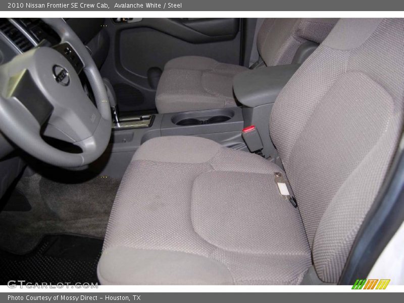 Avalanche White / Steel 2010 Nissan Frontier SE Crew Cab
