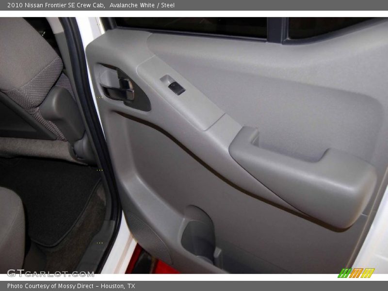 Avalanche White / Steel 2010 Nissan Frontier SE Crew Cab