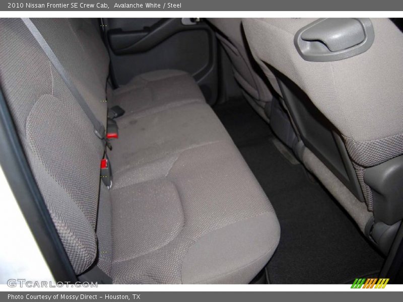 Avalanche White / Steel 2010 Nissan Frontier SE Crew Cab