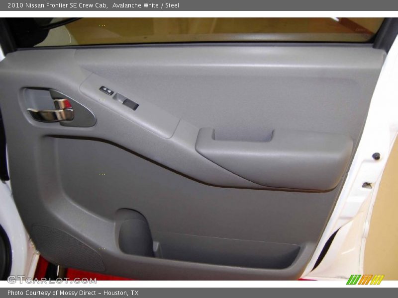 Avalanche White / Steel 2010 Nissan Frontier SE Crew Cab