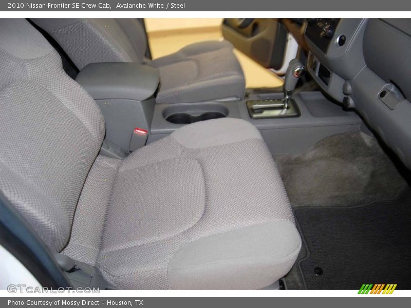 Avalanche White / Steel 2010 Nissan Frontier SE Crew Cab